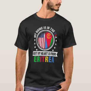 Amerikaanse Salvadoraanse vlag Heart El Salvador A T-shirt