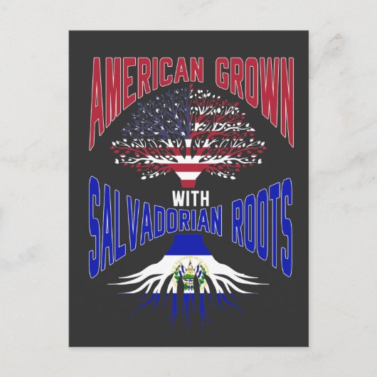 Amerikaanse Salvadoriaanse roet VS El Salvador vla Briefkaart (Voorkant)