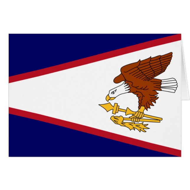 amerikaanse samoa (Voorkant Horizontaal)