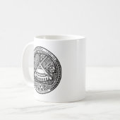 Amerikaanse Samoa Coat of arm AS Koffiemok (Voorkant links)