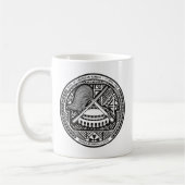 Amerikaanse Samoa Coat of arm AS Koffiemok (Links)