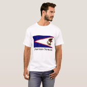 Amerikaanse Samoa Flag T-Shirt (Voorkant volledig)