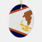 AMERIKAANSE SAMOA KERAMISCH ORNAMENT (Rechts)