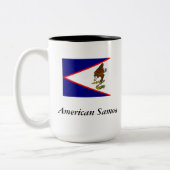 Amerikaanse Samoa-mok Tweekleurige Koffiemok (Links)