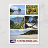 Amerikaanse Samoa - Mozaïek - Briefkaart (Voorkant)