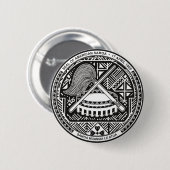 Amerikaanse Samoa-officiële wapenstilstand Ronde Button 5,7 Cm (Voorkant /achterkant)