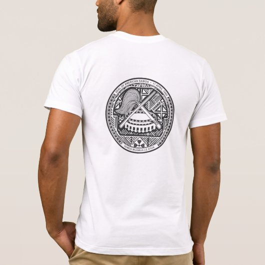 Amerikaanse Samoa Seal T-shirt (Achterkant)