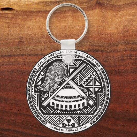 amerikaanse samoa sleutelhanger (Voorkant)
