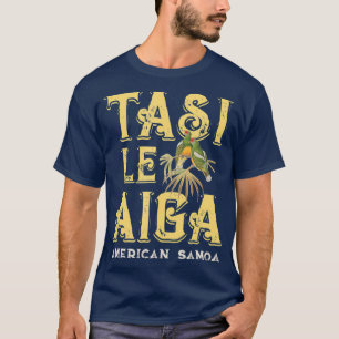 Amerikaanse Samoa Tasi Le Aiga One Family Pacific T-shirt