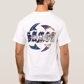 Amerikaanse Samoa Tribal T-shirt (Achterkant)