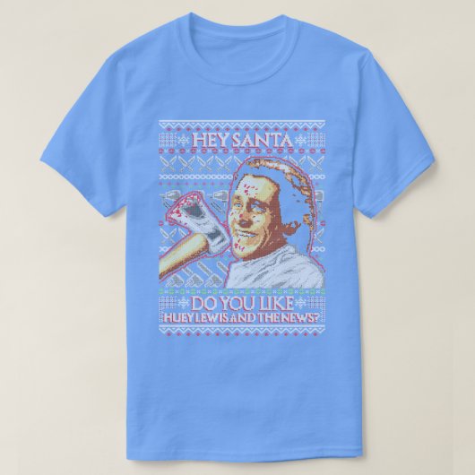 Amerikaanse Santa Ugly Xmas T-shirt (Design voorkant)