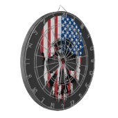 Amerikaanse schedel dartbord (Voorkant Links)