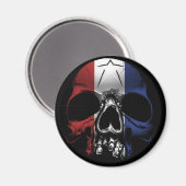 Amerikaanse schedel magneet (Voorkant / Achterkant)