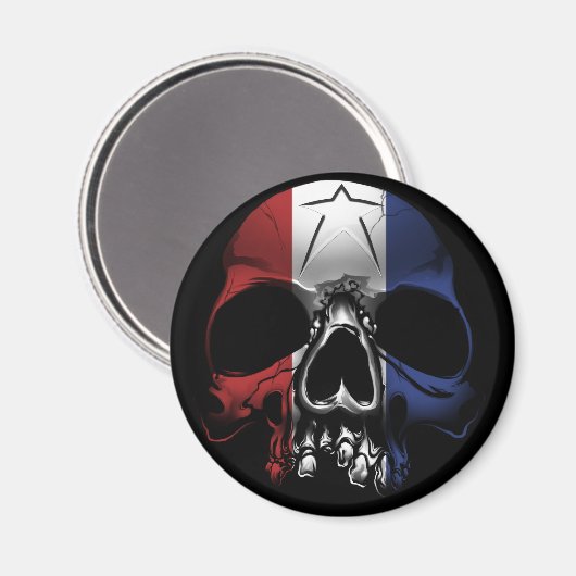 Amerikaanse schedel magneet (Voorkant / Achterkant)