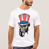 Amerikaanse schedel t-shirt (Voorkant)