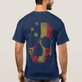 amerikaanse schedel t-shirt (Achterkant)