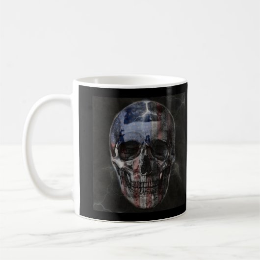 Amerikaanse schedelMok Koffiemok (Links)