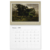 Amerikaanse schilderkunst uit de negentiende eeuw kalender (Feb 2026)
