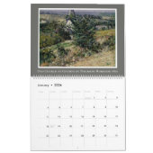 Amerikaanse schilderkunst uit de negentiende eeuw kalender (Jan 2026)