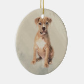 Amerikaanse schitterende schilder keramisch ornament (Rechts)