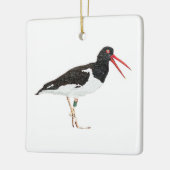 Amerikaanse Scholekster Keramisch Ornament (Links)