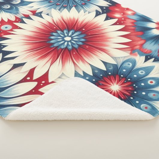 Amerikaanse schoonheden sherpa deken (3/4)