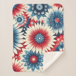 Amerikaanse schoonheden sherpa deken