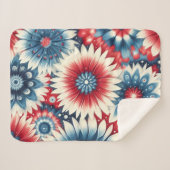 Amerikaanse schoonheden sherpa deken (Voorkant (horizontaal))