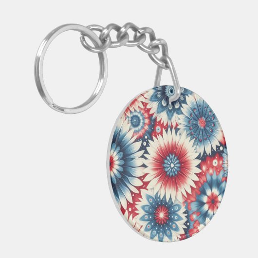 Amerikaanse schoonheden sleutelhanger (Voorkant Links)