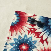 Amerikaanse schoonheden strandlaken (In situ)