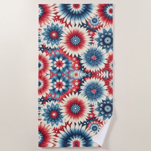 Amerikaanse schoonheden strandlaken (Voorkant)