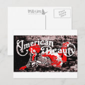 amerikaanse schoonheid briefkaart (Voorkant / Achterkant)