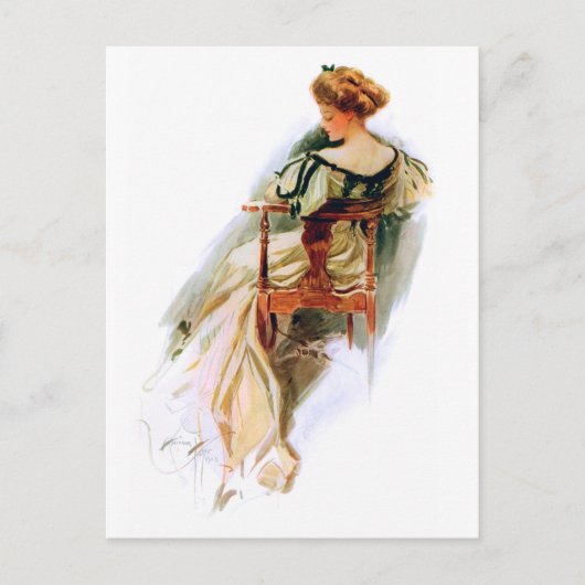 Amerikaanse schoonheid briefkaart (Voorkant)