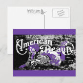 Amerikaanse schoonheid briefkaart (Voorkant / Achterkant)