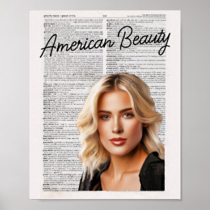 Amerikaanse schoonheid - in viering poster