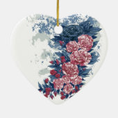 Amerikaanse schoonheid keramisch ornament (Achterkant)