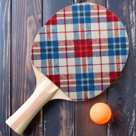 Amerikaanse Schotse ruit Tafeltennisbatje