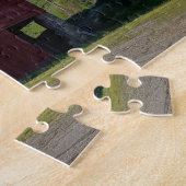 Amerikaanse schuur in het rood legpuzzel (Zijkant)