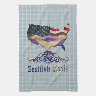 Amerikaanse Scottish Roots Kitchen Towels Theedoek