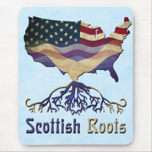 Amerikaanse Scottish Roots Mousemat Muismat