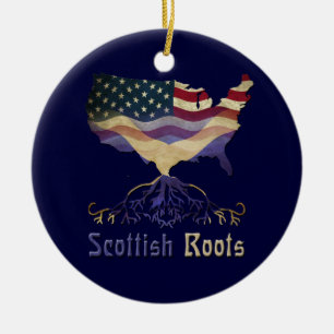 Amerikaanse Scottish Roots Ornament