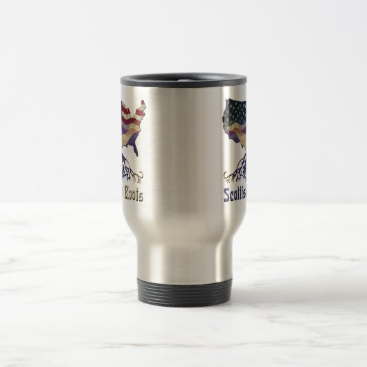 Amerikaanse Scottish Roots Reisbeker (Center)