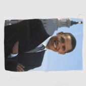 Amerikaanse senator, 44e Amerikaans President Bara Golfhanddoek (Horizontaal)