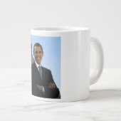 Amerikaanse senator, 44e Amerikaans President Bara Grote Koffiekop (Voorkant rechts)