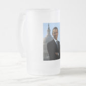 Amerikaanse senator, 44e Amerikaans President Bara Matglas Bierpul (Voorkant links)