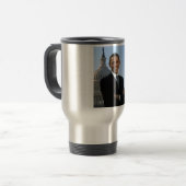 Amerikaanse senator, 44e Amerikaans President Bara Reisbeker (Voorkant links)