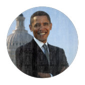 Amerikaanse senator, 44e Amerikaans President Bara Snijplank (Voorkant)