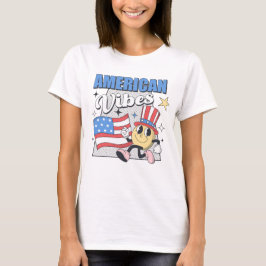 Amerikaanse sfeer t-shirt