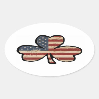 Amerikaanse Shamrock Sticker