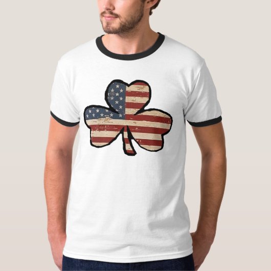 Amerikaanse Shamrock T-shirt (Voorkant)